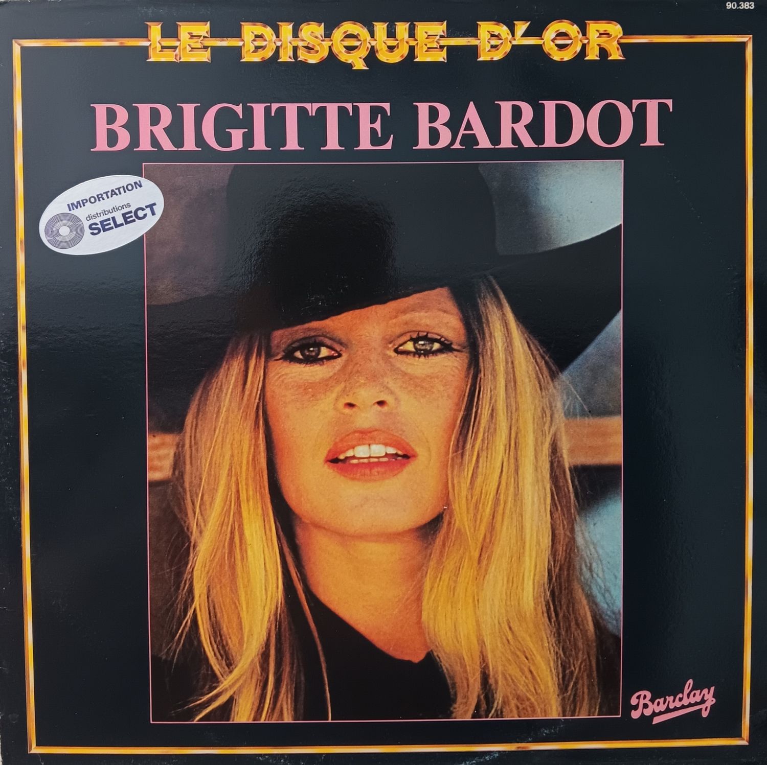BRIGITTE BARDOT - Le disque d&#39;or