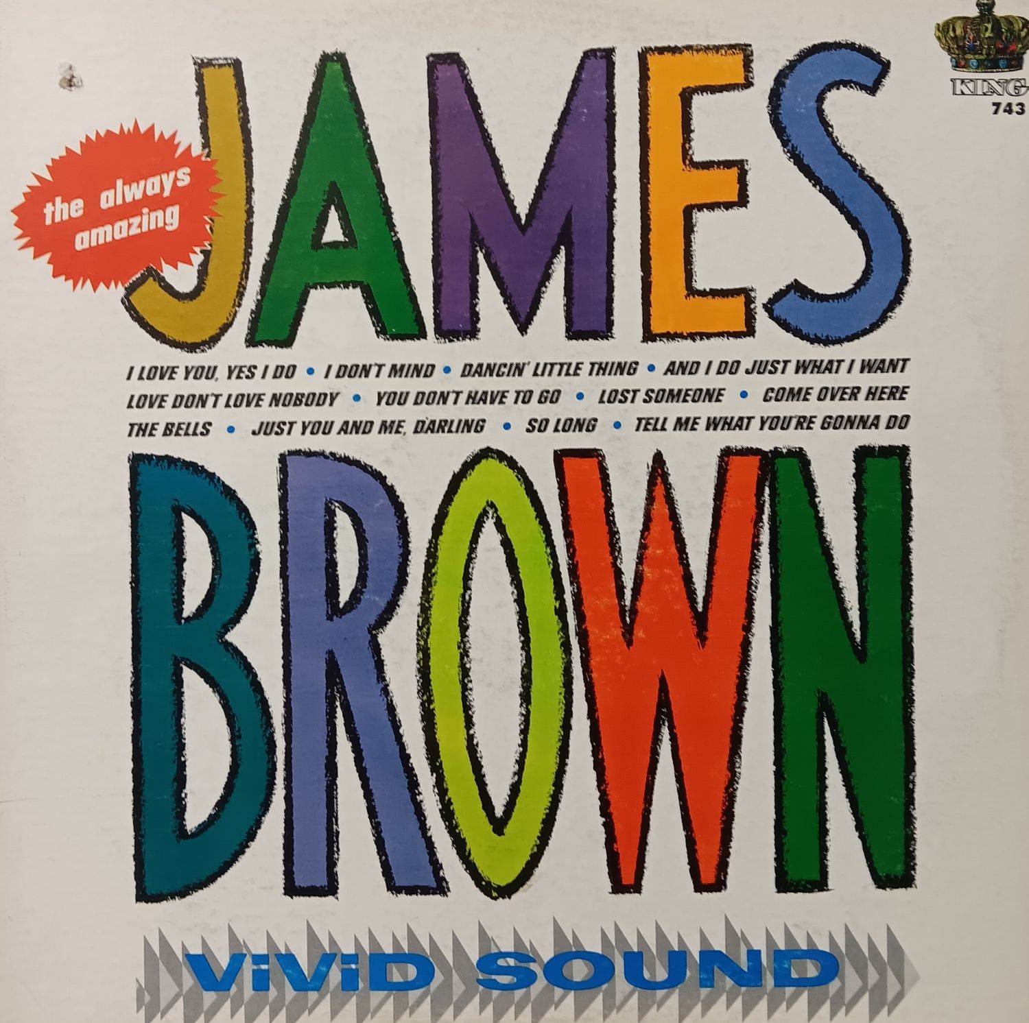 JAMES BROWN AND THE FAMOUS FLAMES - The amazing James Brown