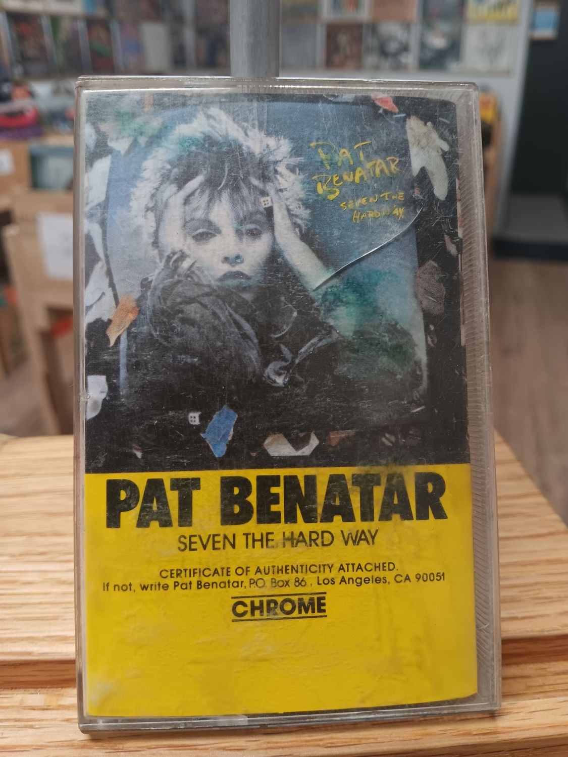 PAT BENATAR - Seven the hard way (CASSETTE)