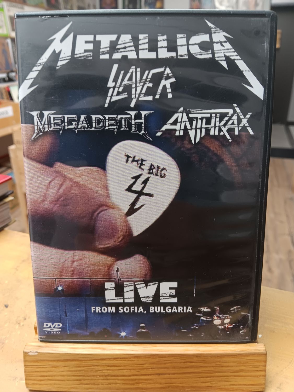 METALLICA SLAYER MEGADETH ANTHRAX - The Big 4 Live from Sofia, Bulgarie (DVD)