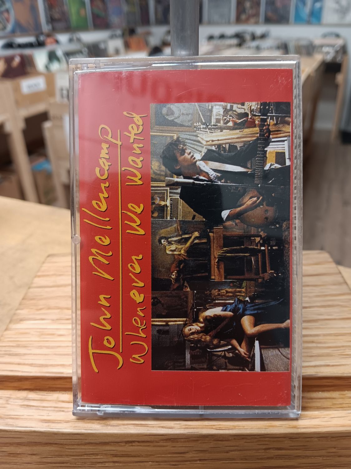 JOHN MELLENCAMP - Whenever we wanted (CASSETTE)