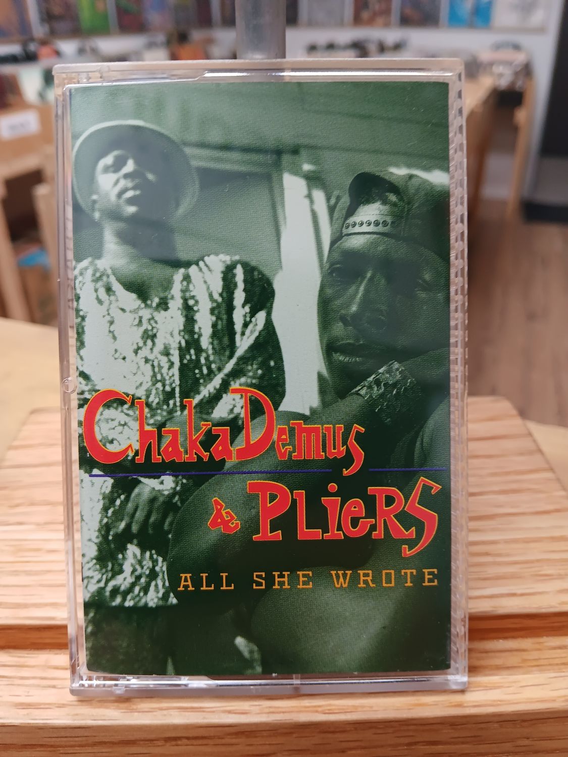 CHAKA DEMUS &amp; PLIERS - All she wrote (CASSETTE)