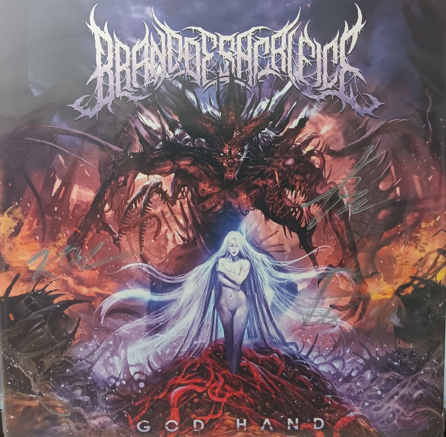 BRAND OF SACRIFICE - God Hand (AUTOGRAPHIÉ)