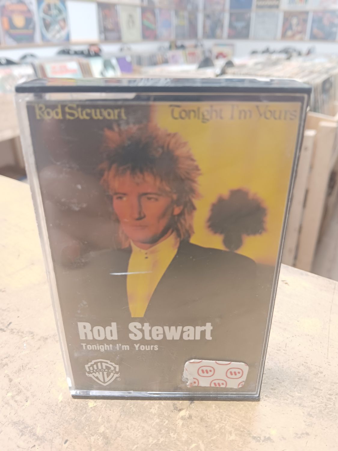 ROD STEWART - Tonight i&#39;m yours (CASSETTE)