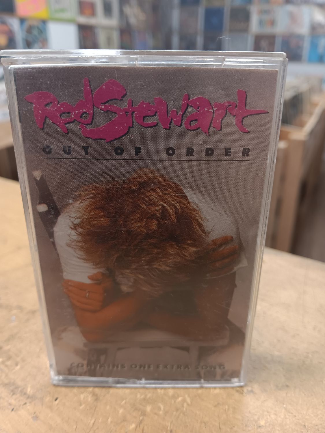 ROD STEWART - Out of order (CASSETTE)