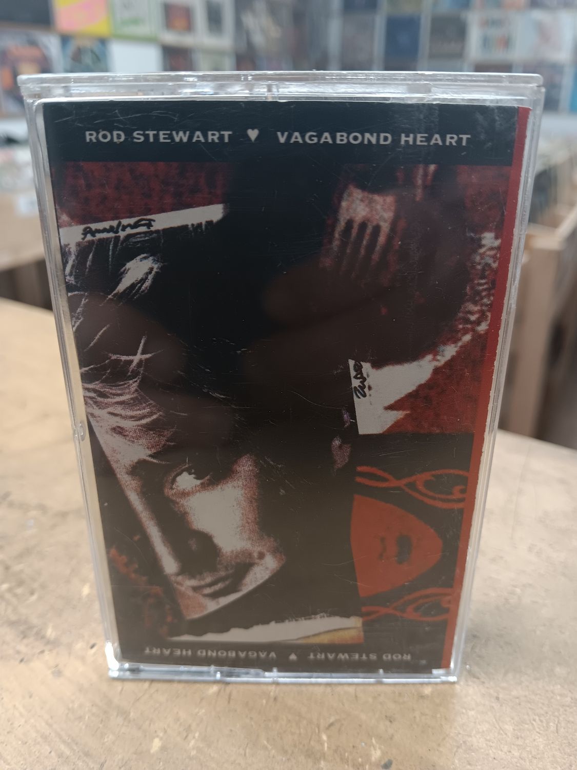 ROD STEWART - Vagabond Heart (CASSETTE)