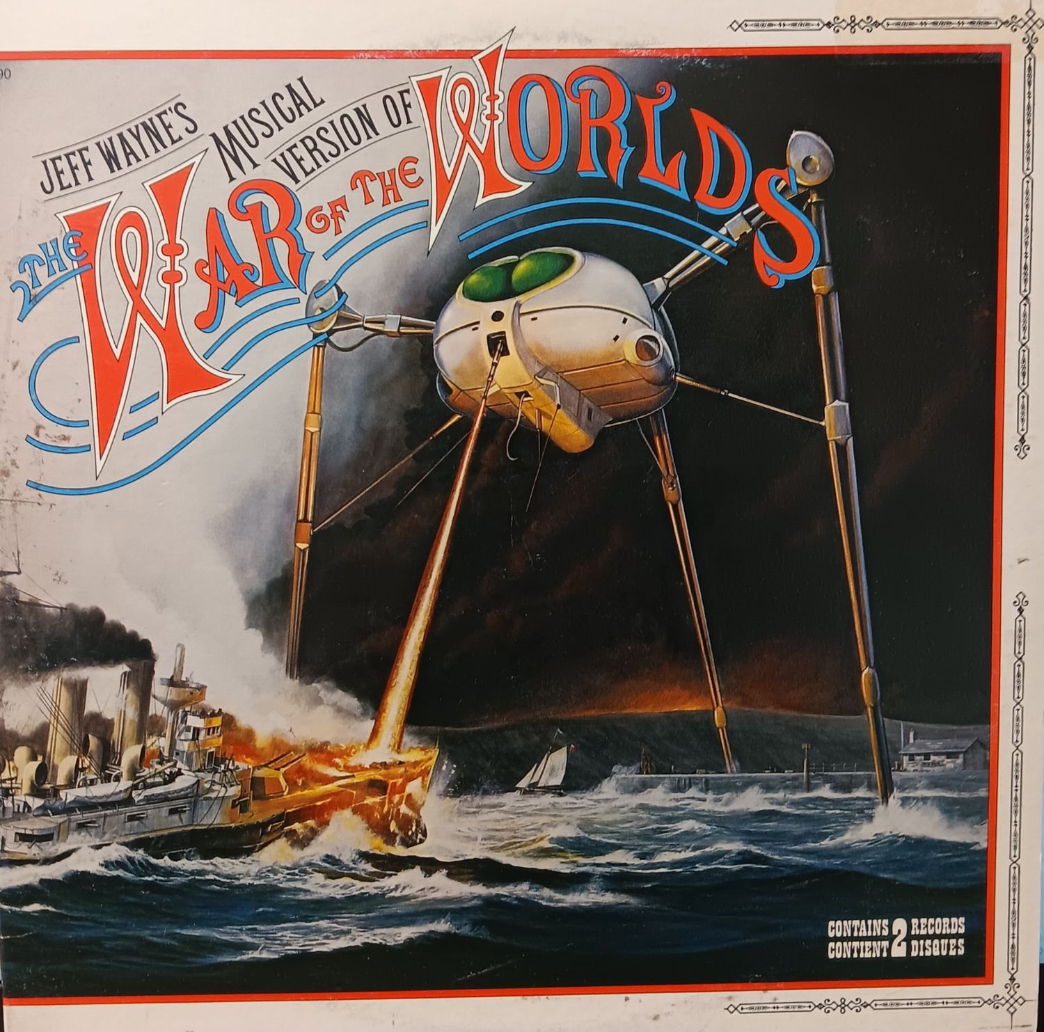 JEFF WAYNE - Musical version of The war of the world