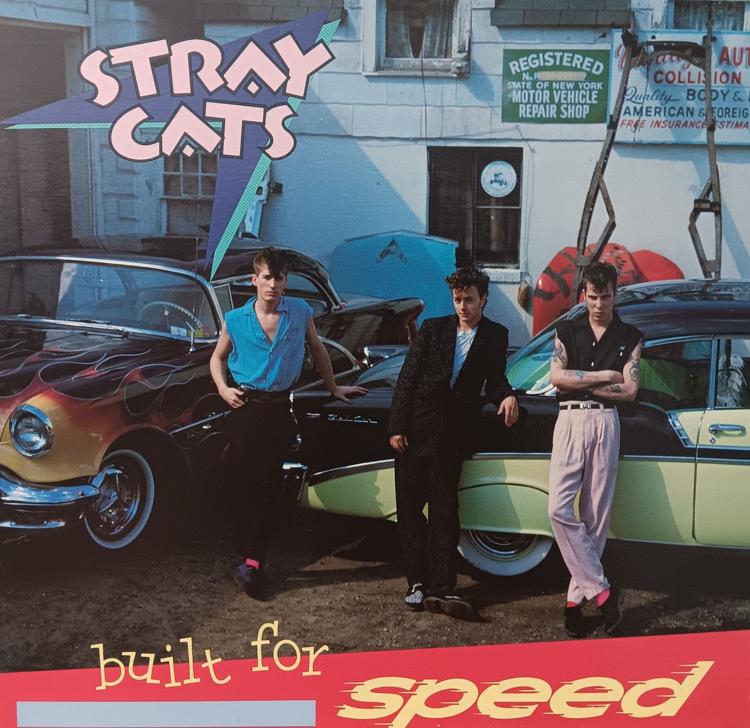 STRAY CATS - Built for speed
