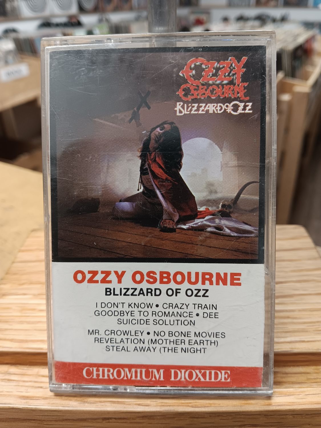 OZZY OSBOURNE - Blizzard of Ozz (CASSETTE)