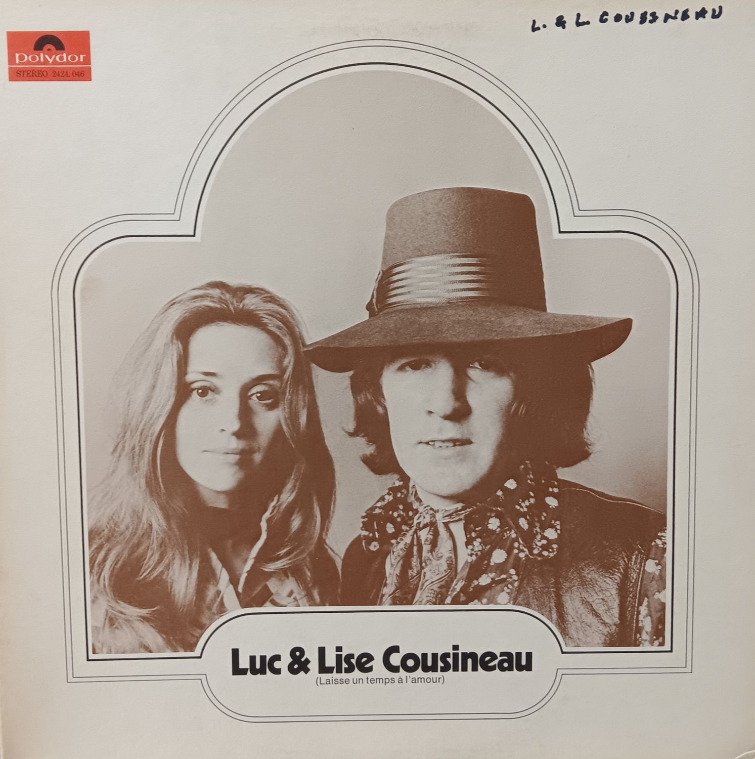 LUC &amp; LISE COUSINEAU - Laisse un temps à l&#39;amour