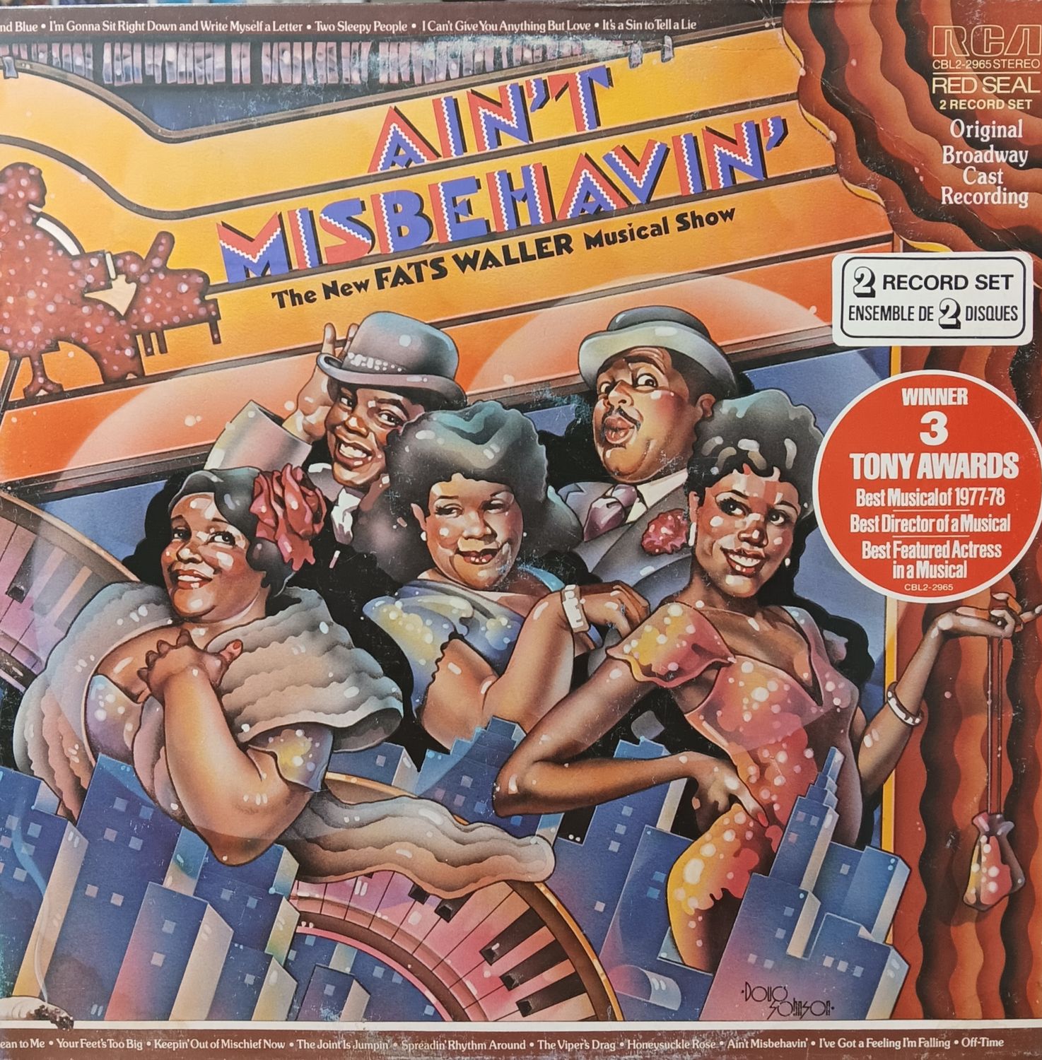 THE NEW FATS WALLER MUSICAL SHOW - Ain&#39;t Misbehavin&#39;