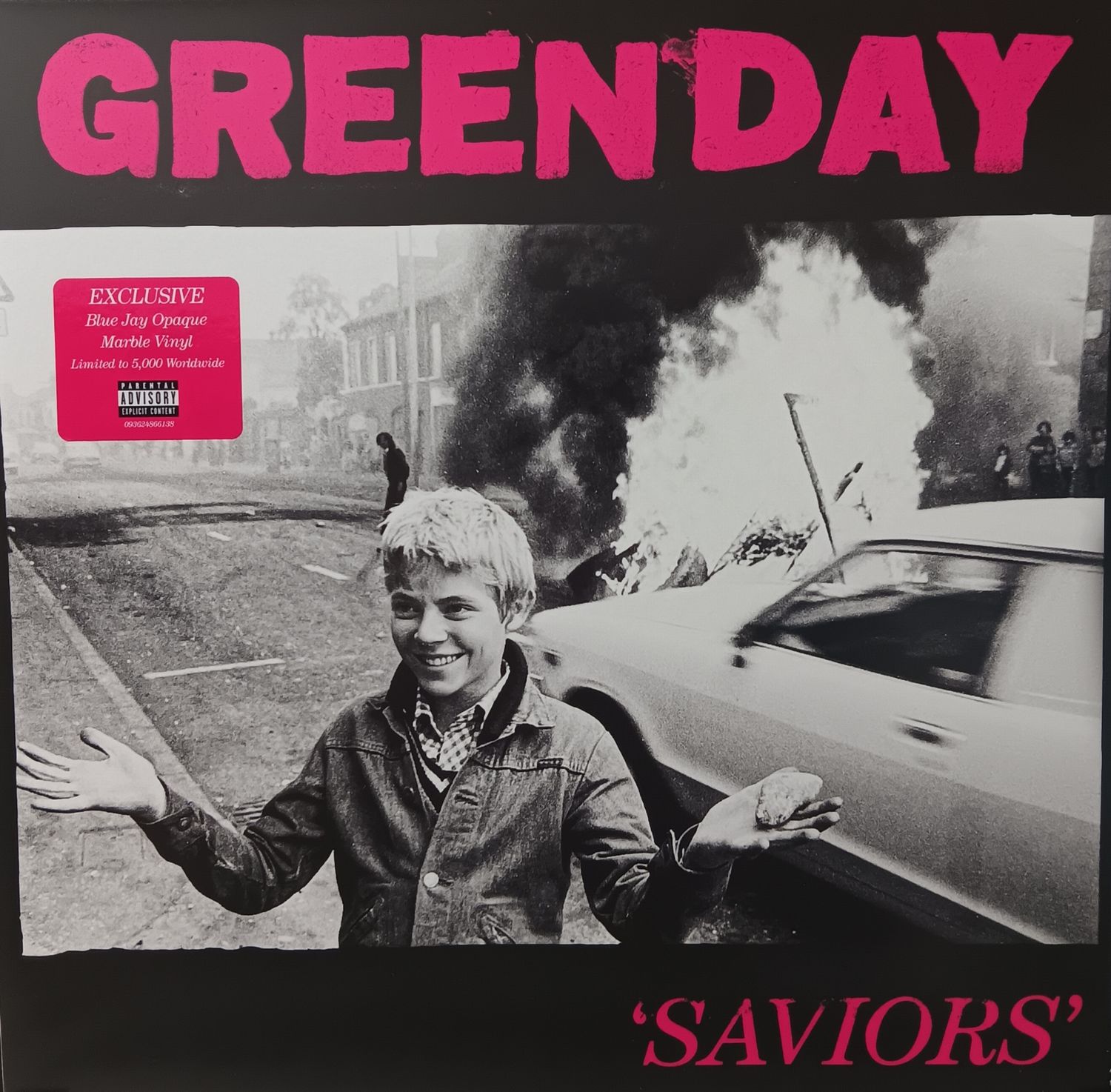 GREEN DAY - Saviors (Blue jay opaque)