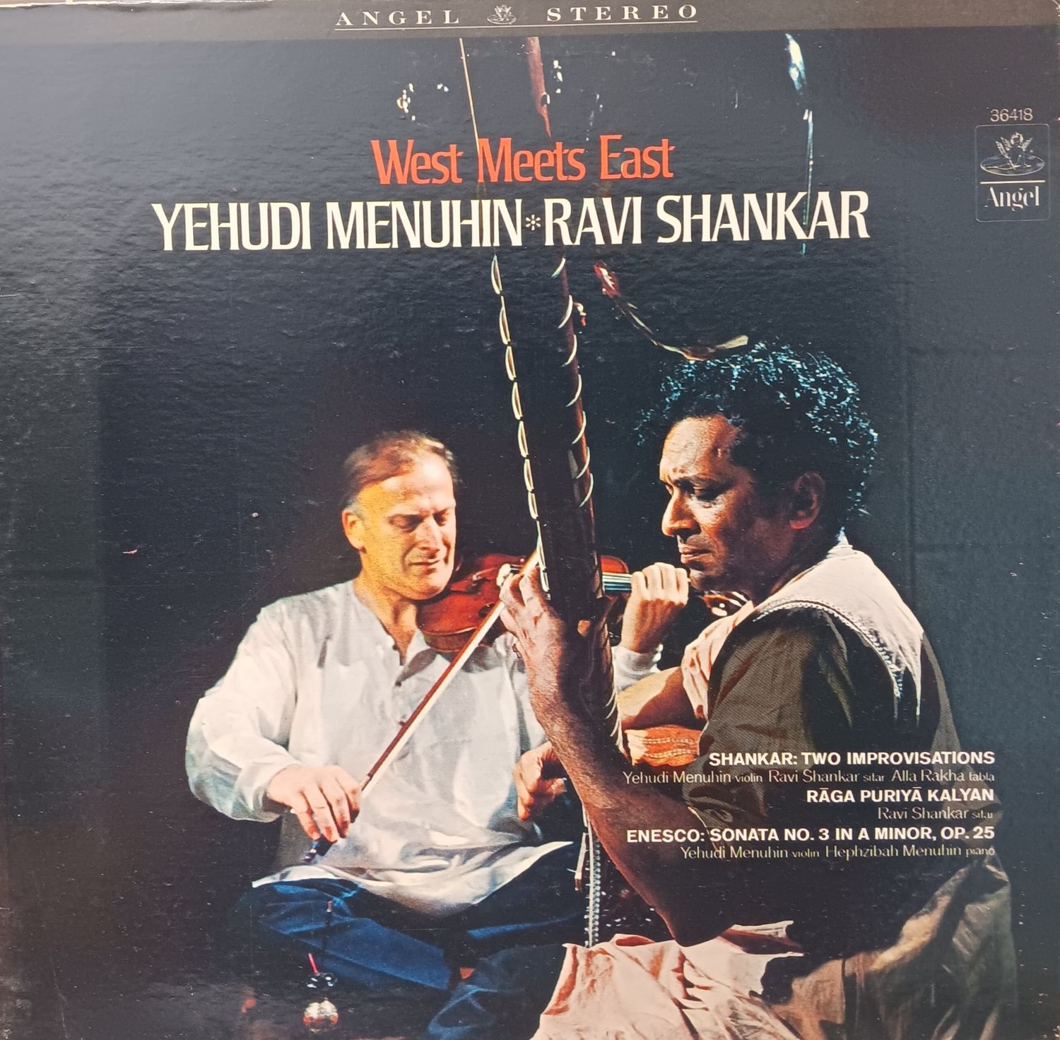 RAVI SHANKAR &amp; YEHUDI MENUHIN - West meets East