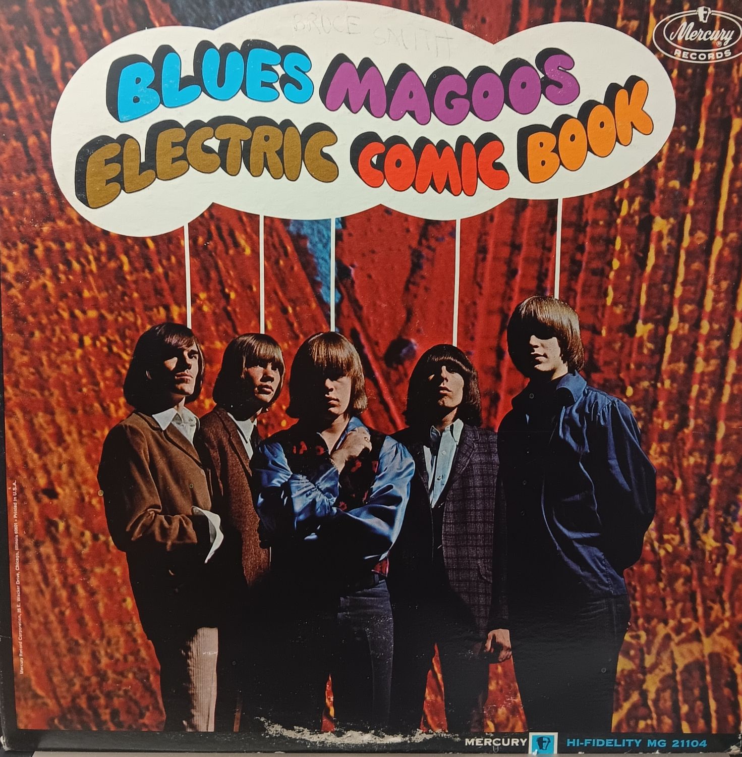 BLUES MAGOOS - Electric comic book