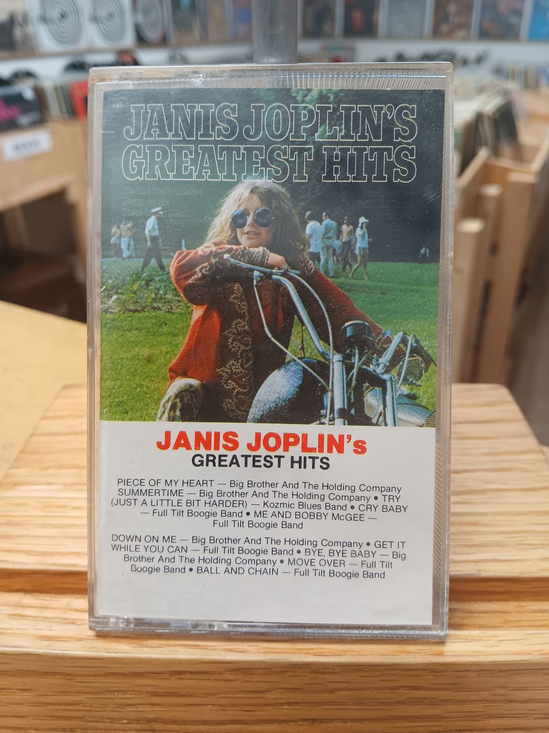 JANIS JOPLIN - GREATEST HITS (CASSETTE)