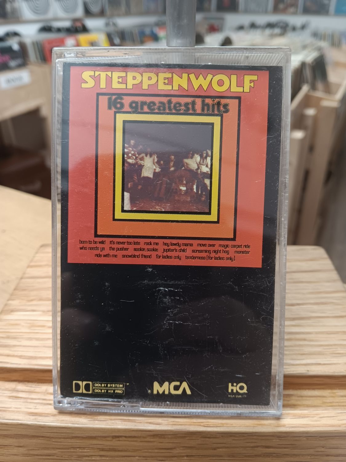 STEPPENWOLF - 16 Greatest Hits (CASSETTE)