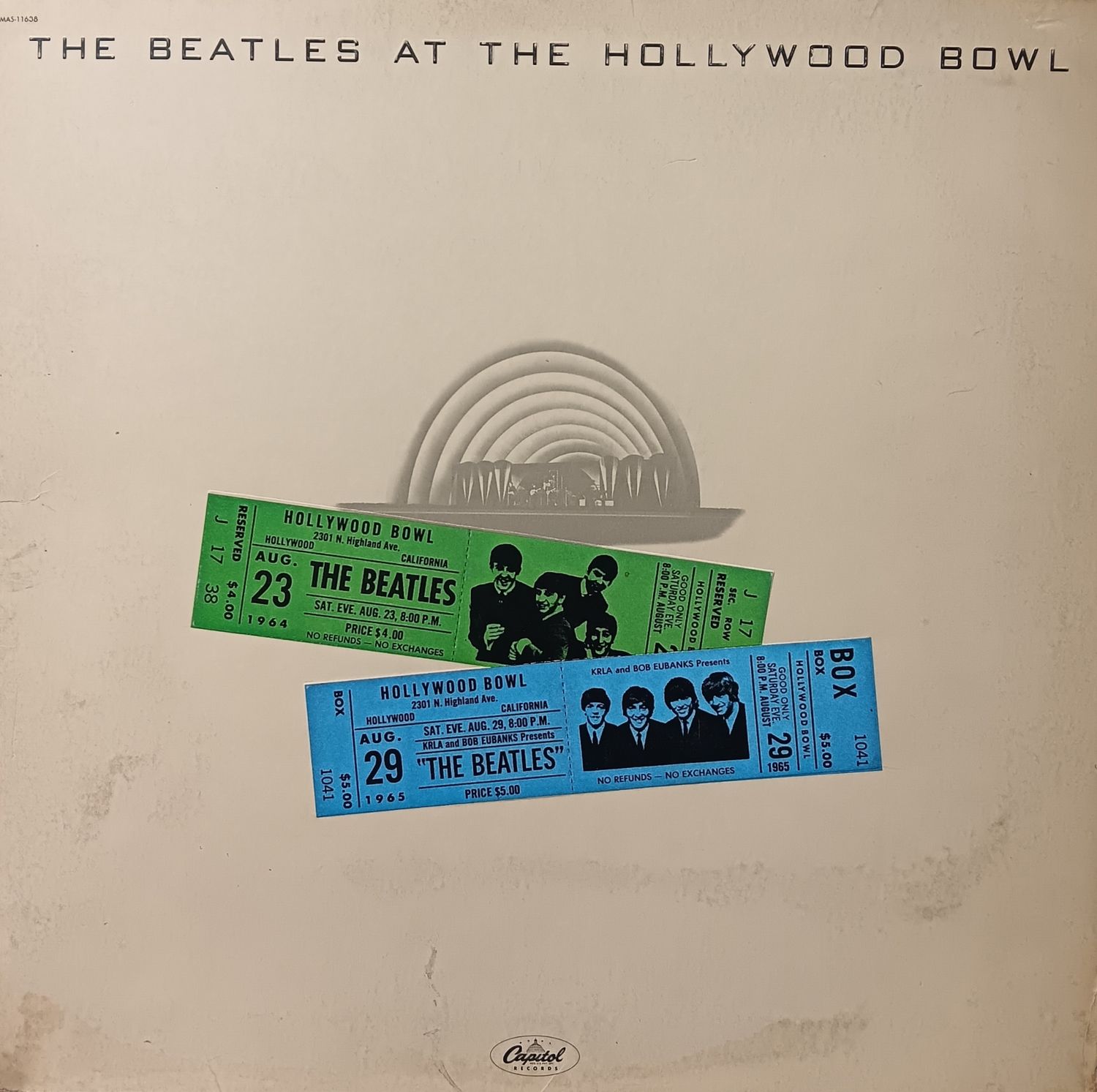THE BEATLES - The Beatles at The Hollywood Bowl