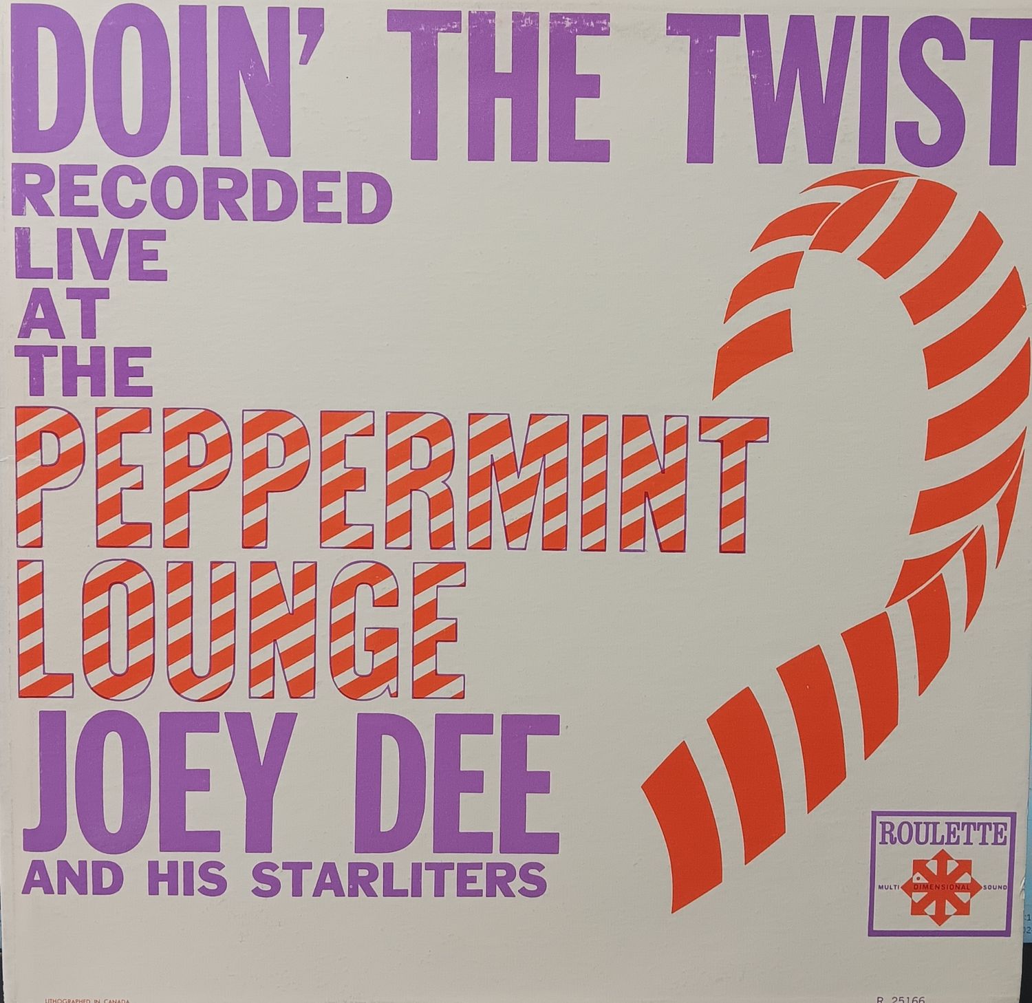 JOEY DEE AND HIS STARLITERS - Doin&#39; the twist at The Peppermint Lounge