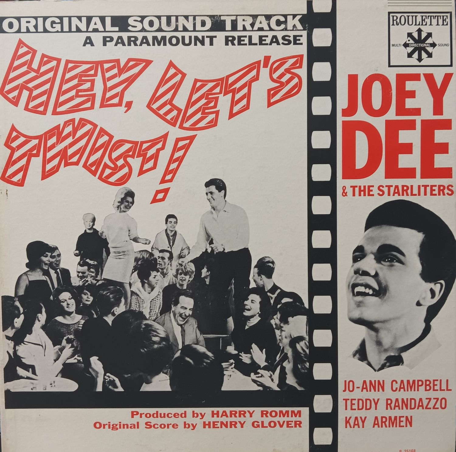 JOEY DEE AND HIS STARLITERS - Hey, Let&#39;s Twist