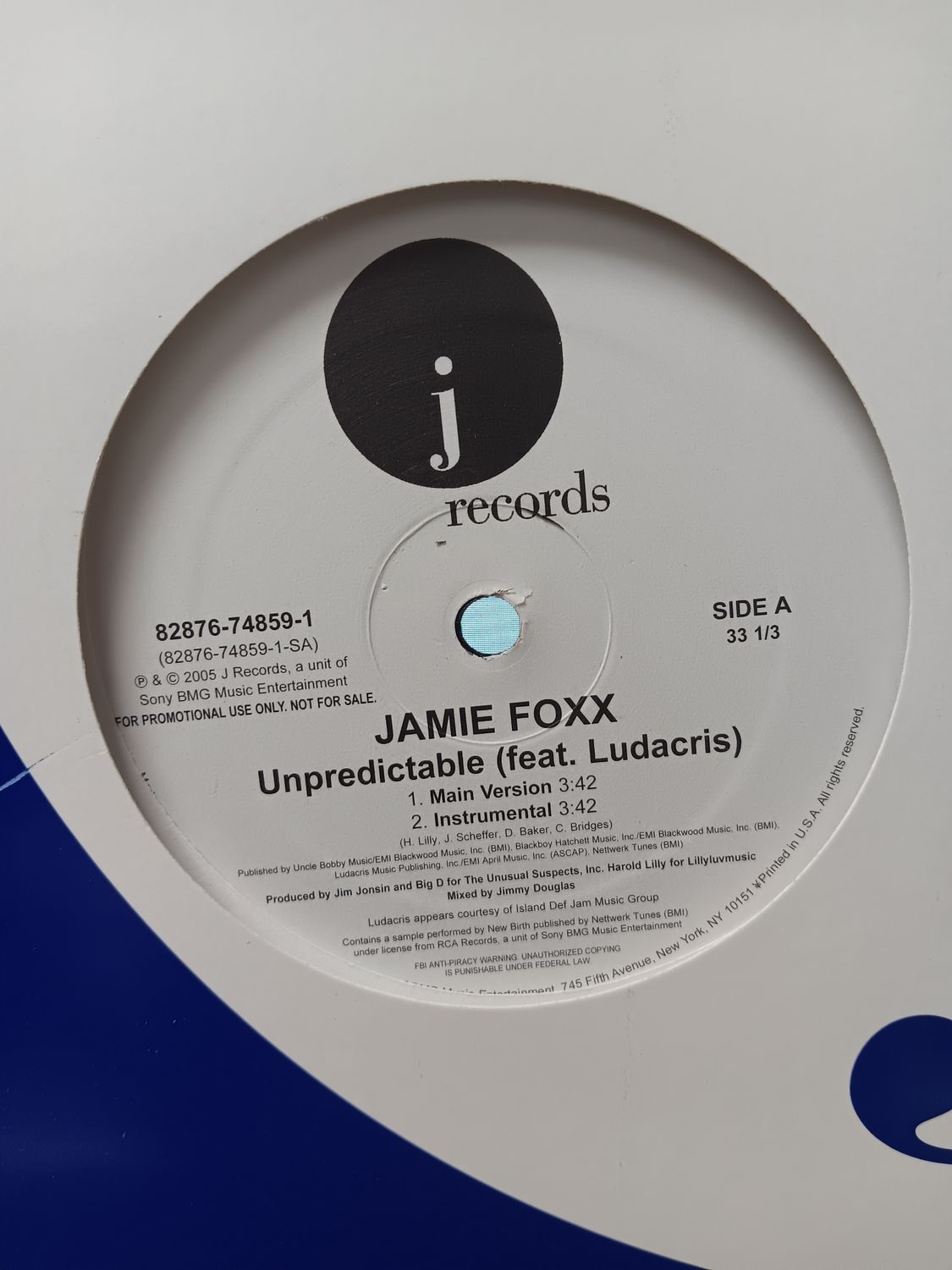 JAMIE FOXX FT LUDACRIS - Unpredictable (MAXI)