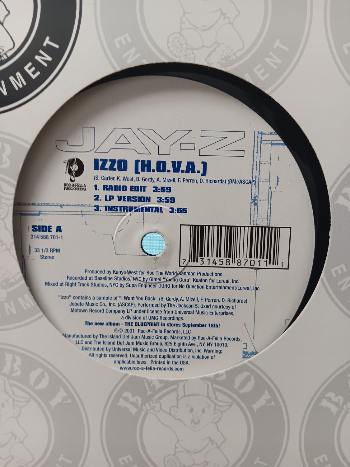 JAY-Z - Izzo (MAXI)