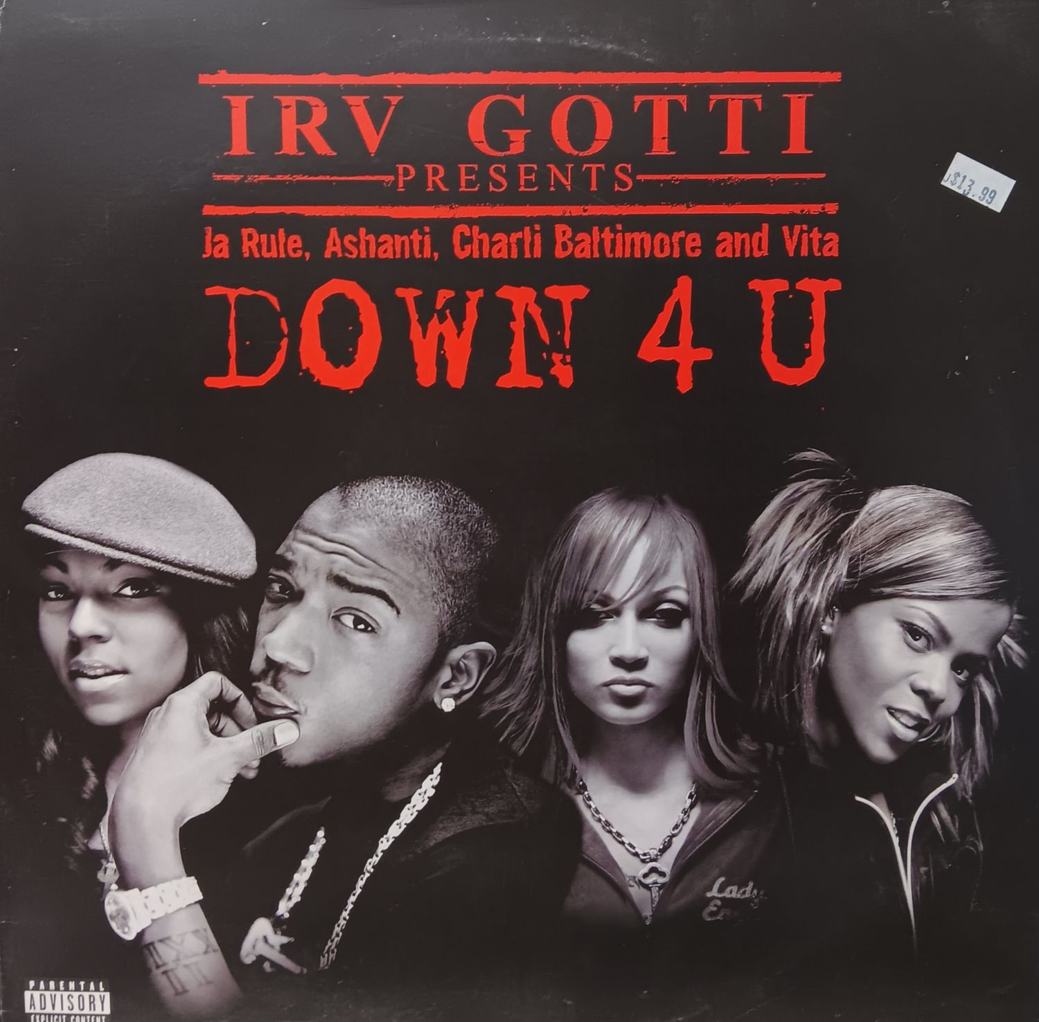 IRV GOTTI - Down 4 U (MAXI)