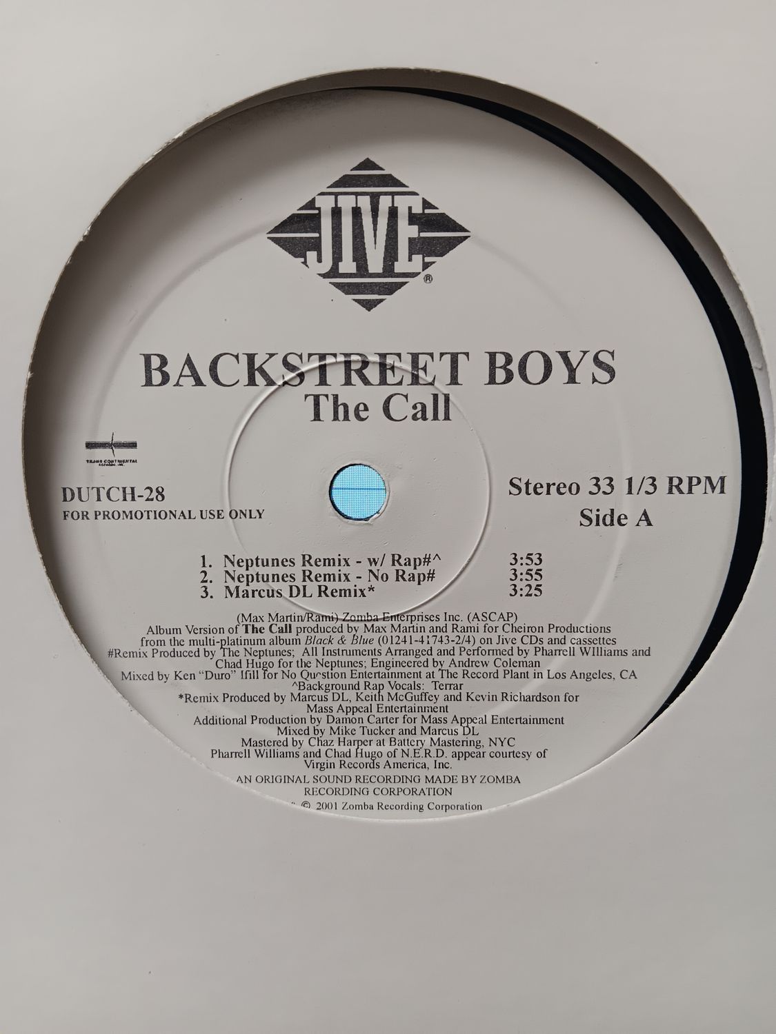 BACKSTREET BOYS - The Call (MAXI)