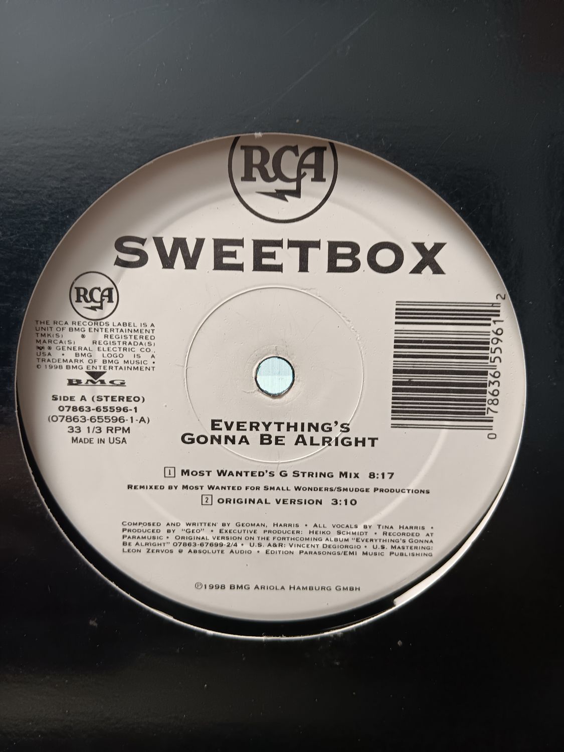SWEETBOX - Everything&#39;s gonna be alright (MAXI)