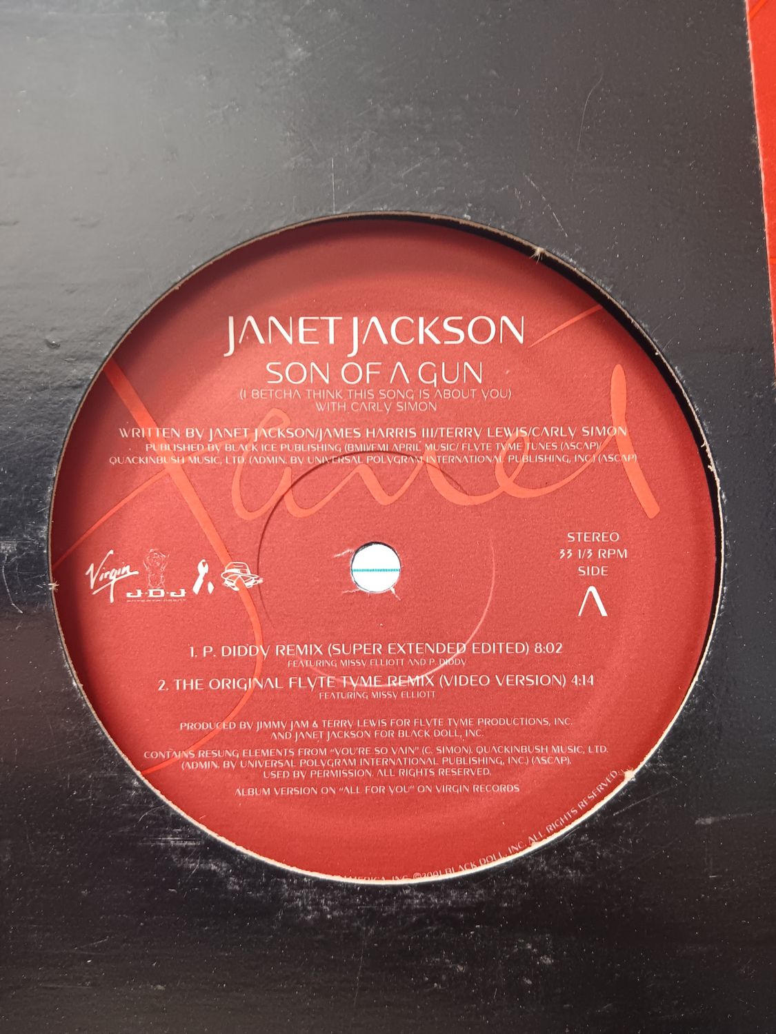 JANET JACKSON - Son of a gun (MAXI)
