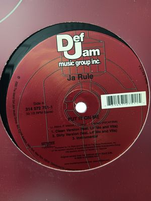 JA RULE - Put it on me (MAXI)