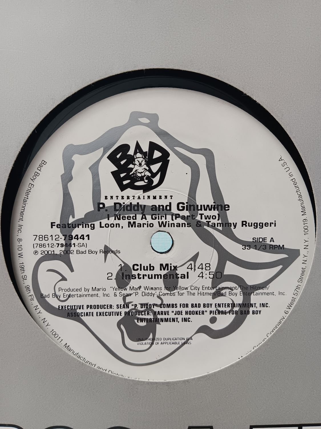 P.DIDDY AND GINUWINE - I need a girl (MAXI)