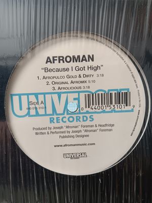 AFROMAN - Because i got high (MAXI)