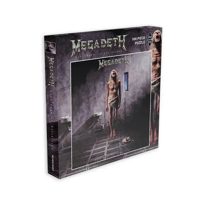 MEGADETH COUNTDOWN TO EXTINCTION PUZZLE 500 PCS