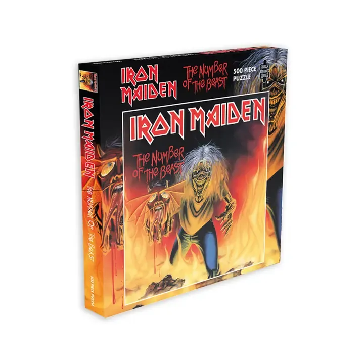 IRON MAIDEN THE NUMBER OF THE BEAST SINGLE PUZZLE 500 PCS