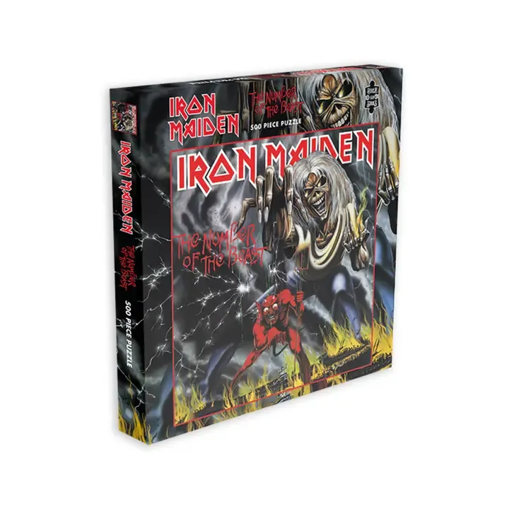IRON MAIDEN THE NUMBER OF THE BEAST PUZZLE 500 PCS