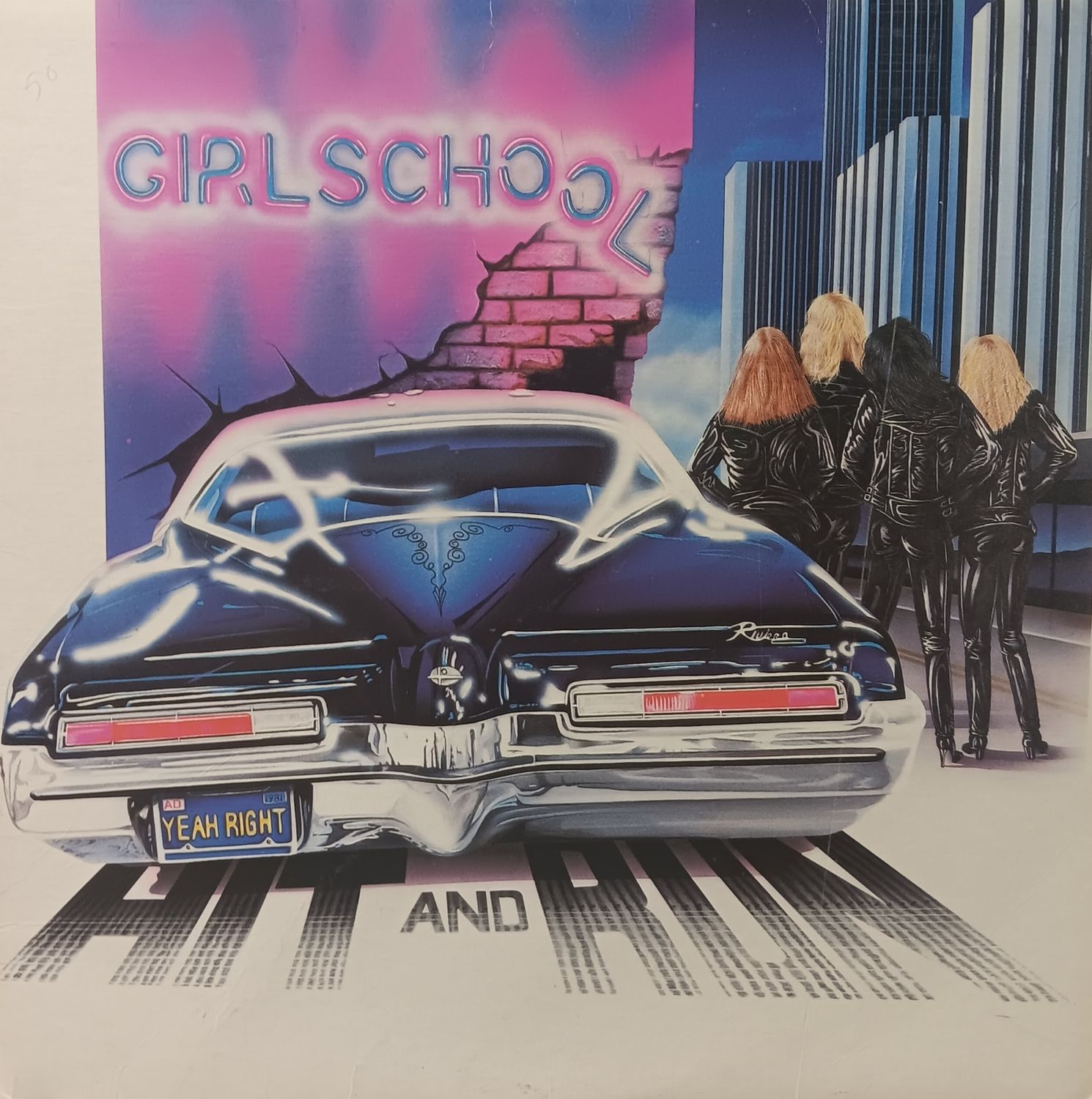 GIRLSCHOOL - Hit and run