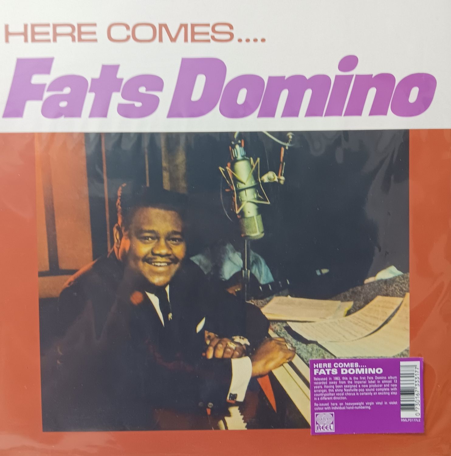 FATS DOMINO - Here Comes Fats Domino (RSD2022 / PURPLE)