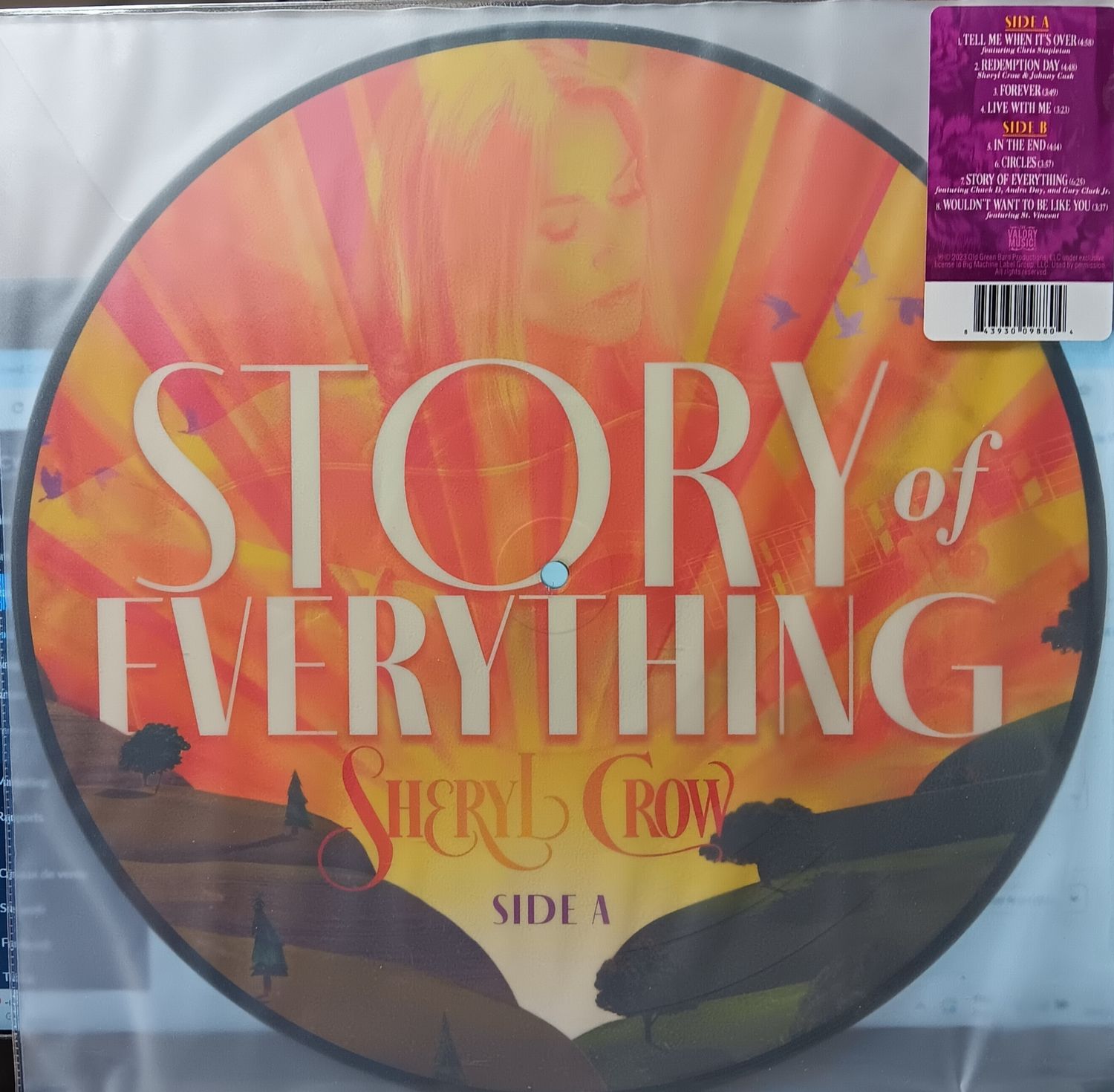 SHERYL CROW - Story of everything (PICTURE DISC)