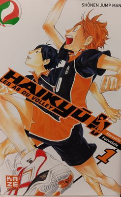 HAIKYU LES AS DU VOLLEY TOME 1 (MANGA - FRANCAIS)