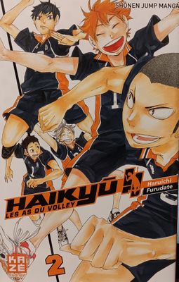 HAIKYU LES AS DU VOLLEY TOME 2 (MANGA - FRANCAIS)