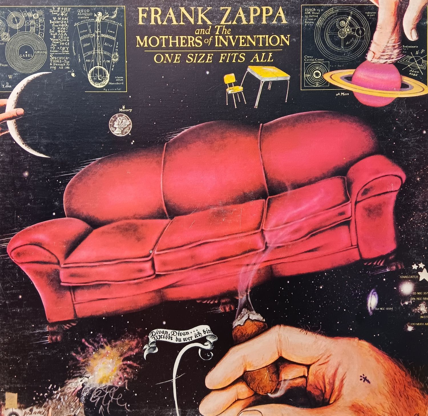 FRANK ZAPPA &amp; THE MOTHERS OF INVENTION - One size fits all