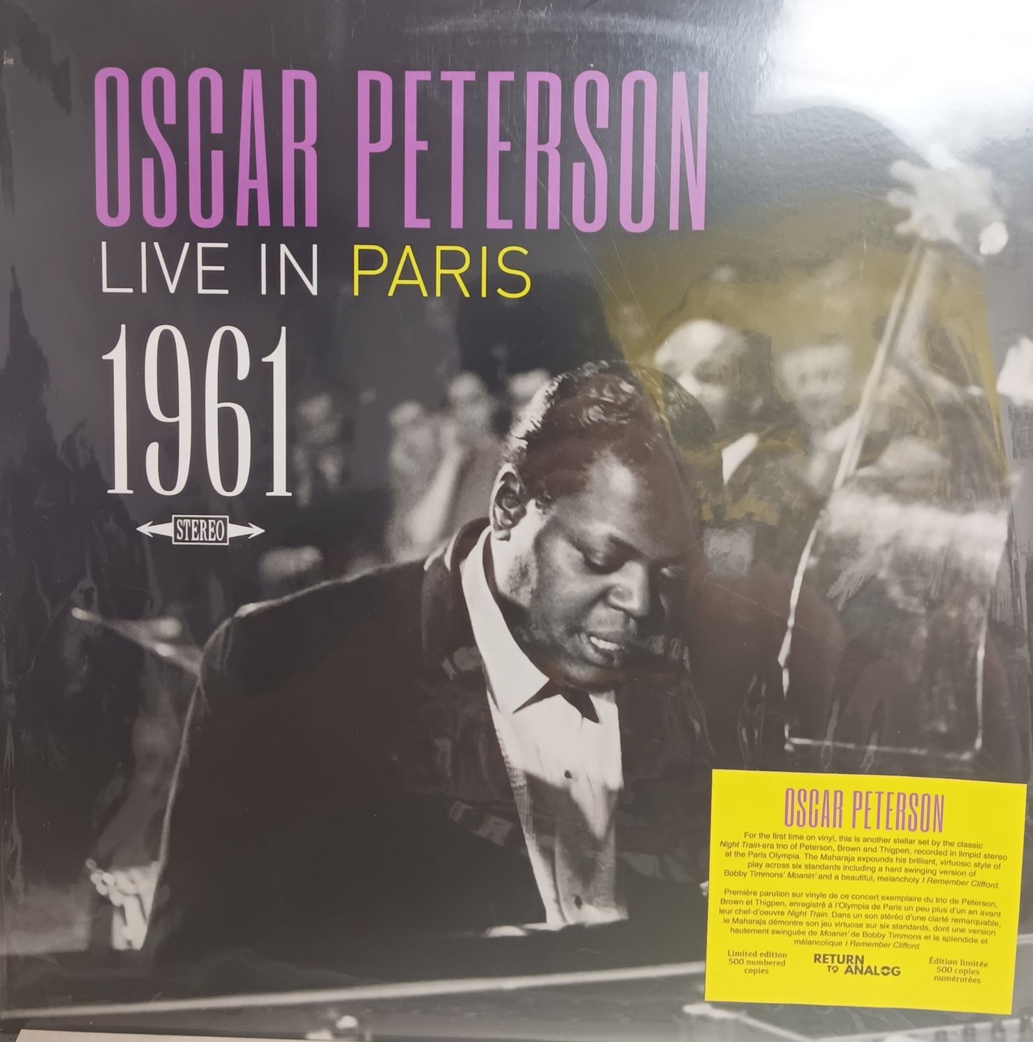 OSCAR PETERSON - Live in Paris 1961