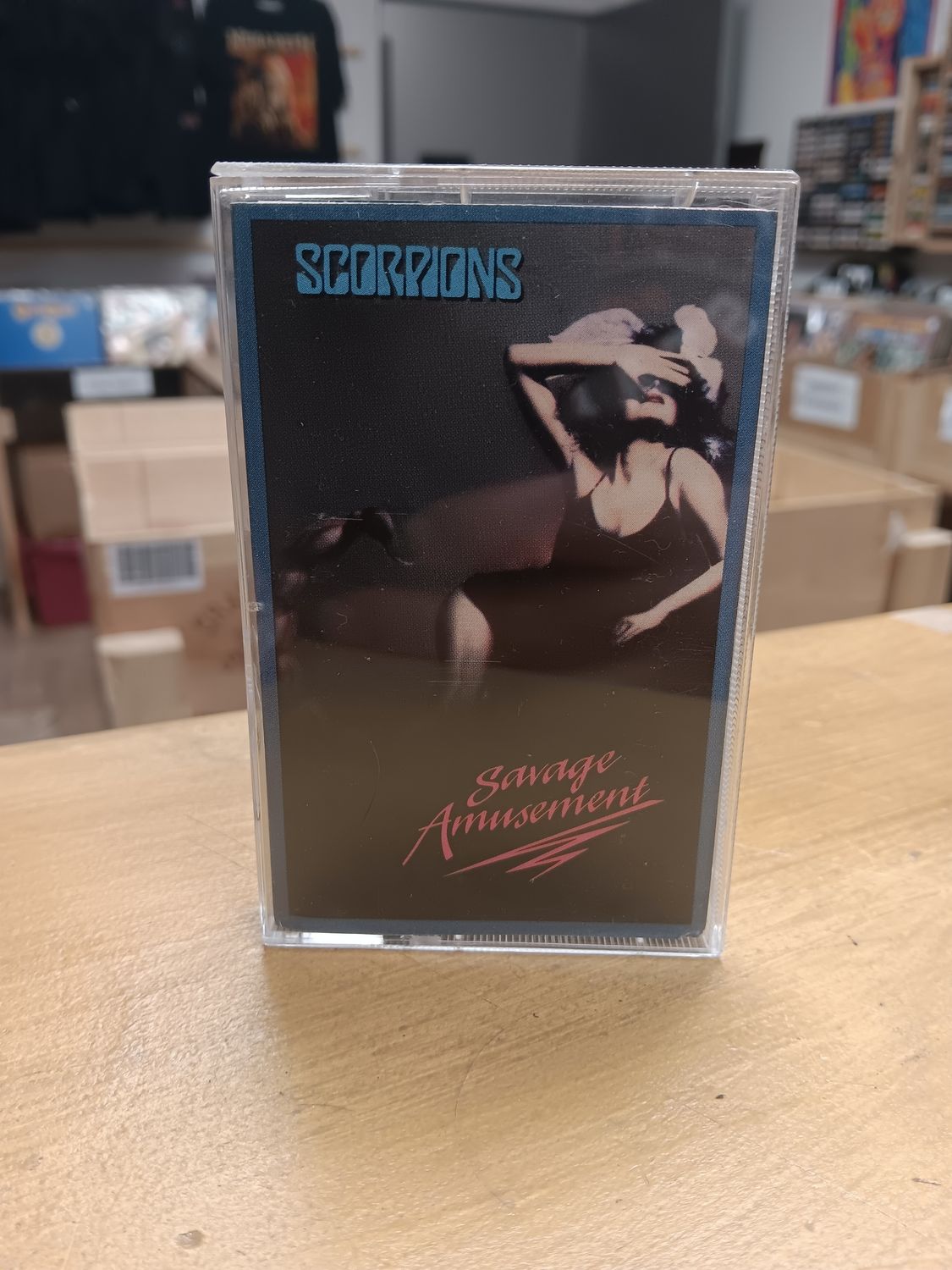 SCORPIONS - Savage Amusement (CASSETTE)