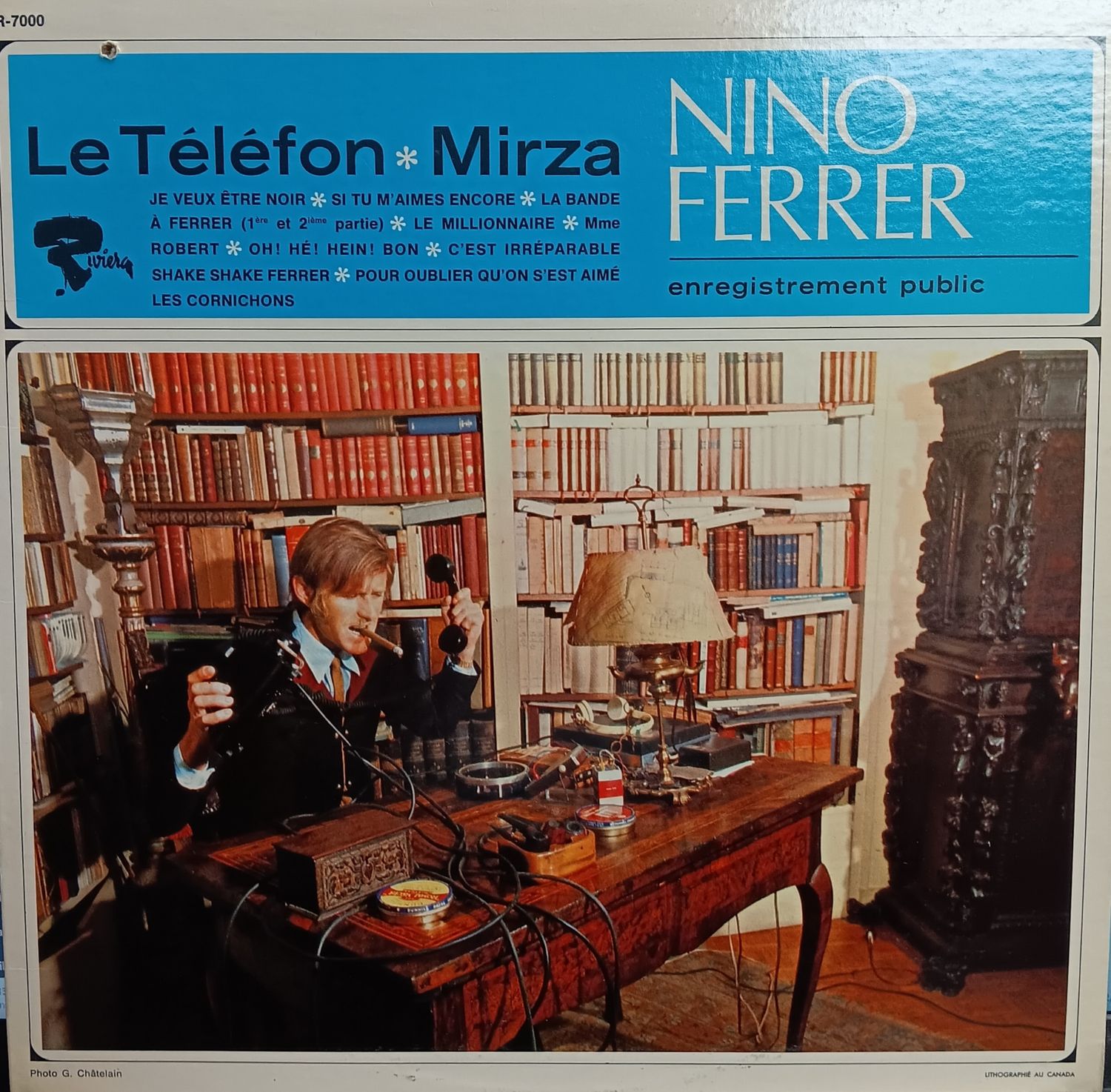 NINO FERRER - Enregistrement Public