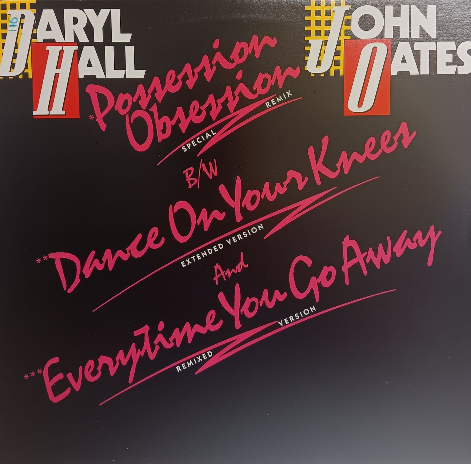 HALL &amp; OATES - Possession Obsession (MAXI)