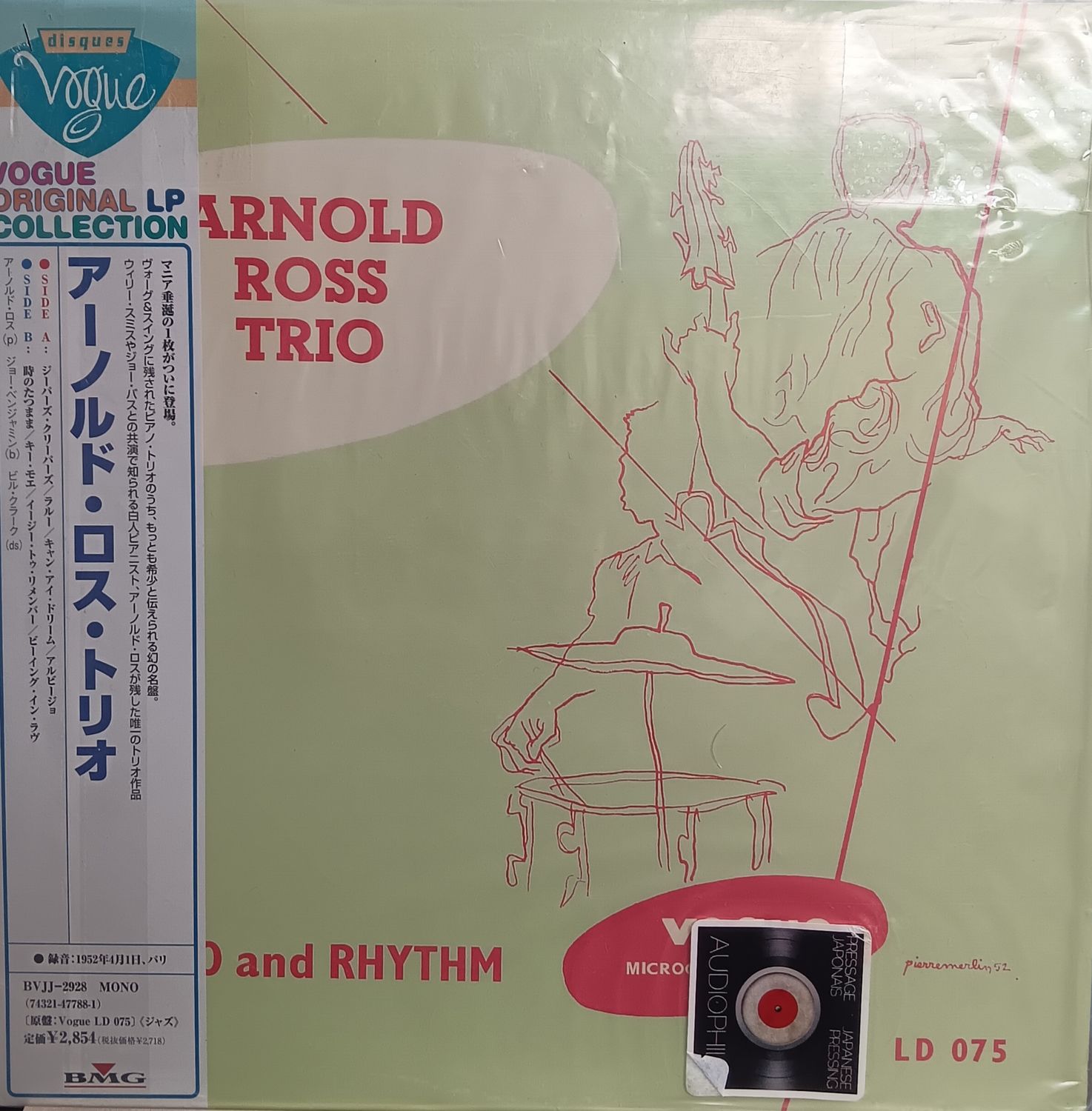 ARNOLD ROSS TRIO - Piano and rythm (JAPAN)