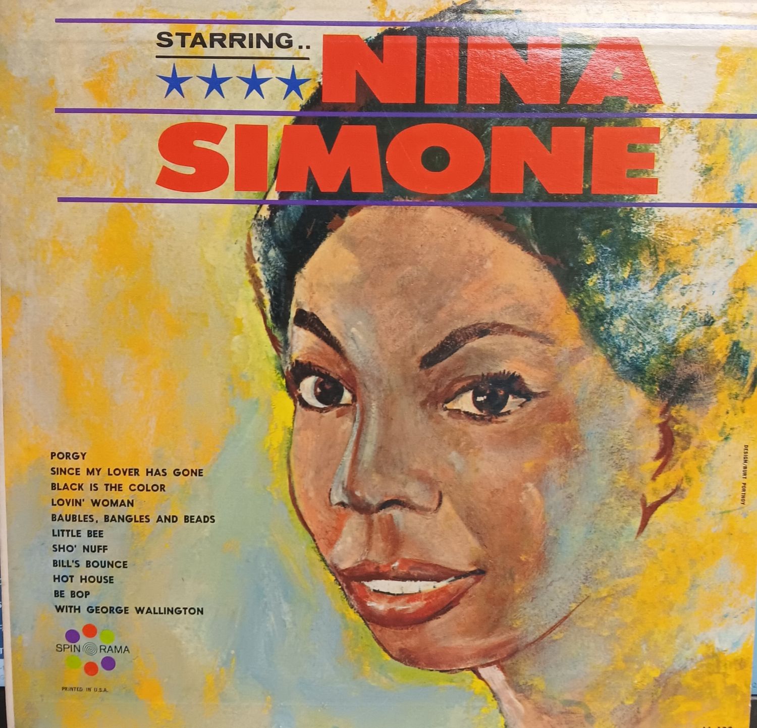 NINA SIMONE with GEORGE WALLINGTON - Starring Nina Simone