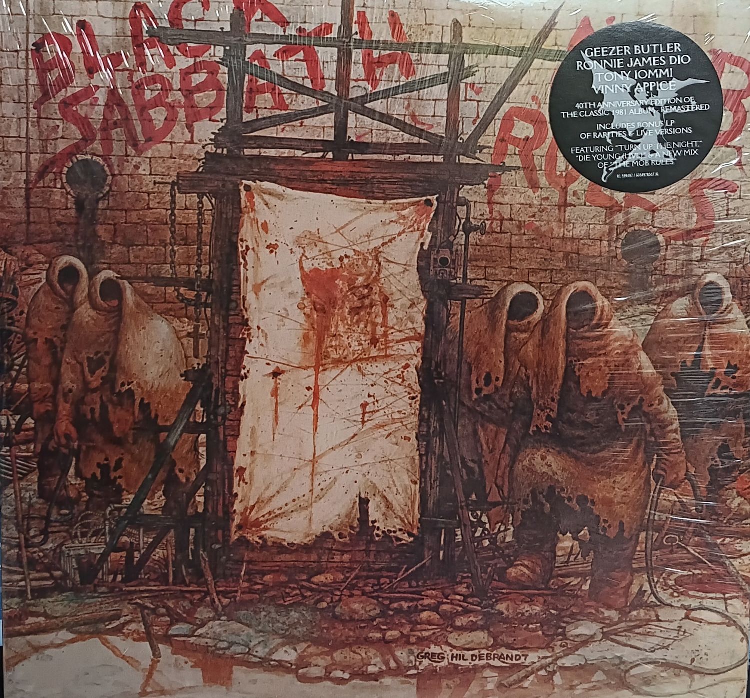 BLACK SABBATH - MOB RULES (2LP - NEUF)