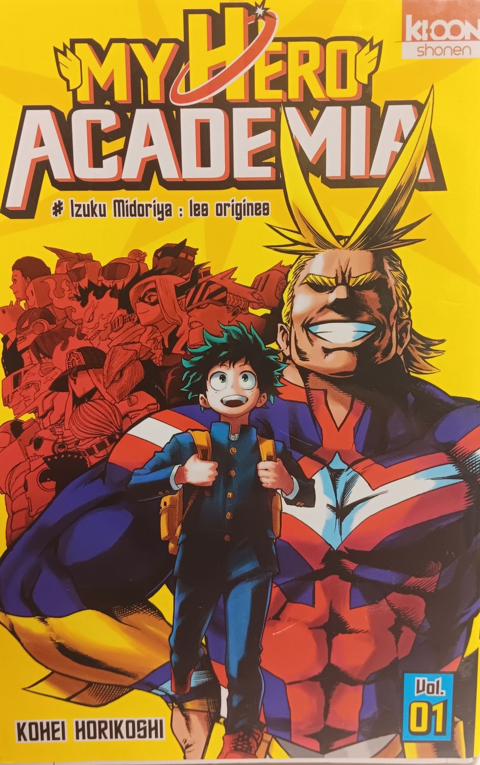 MY HERO ACADEMIA TOME 1 (MANGA - FRANÇAIS)