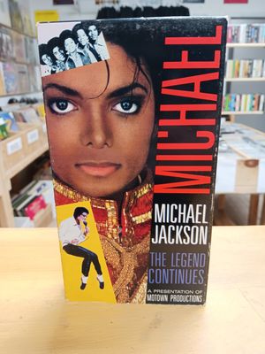 MICHAEL JACKSON - Michael Jackson The Legend continues (VHS)